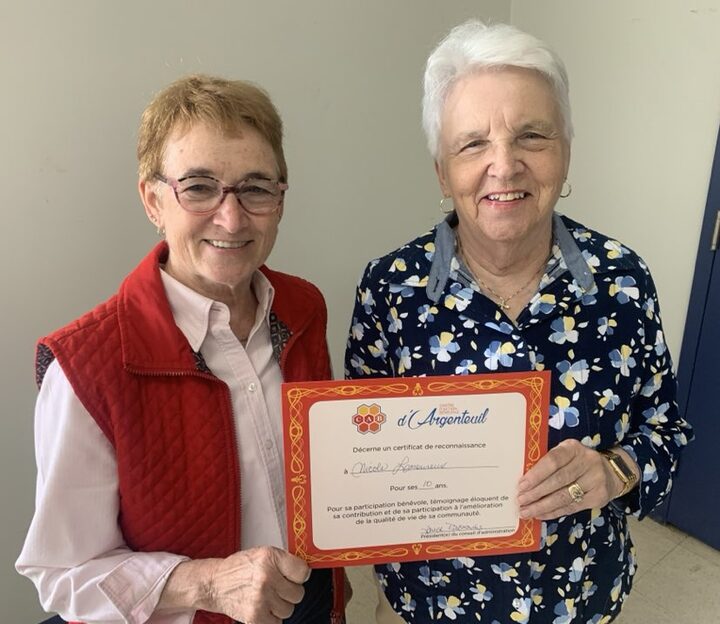 AGA 2023 — Reconnaissance 10 ans, Nicole Lamoureux